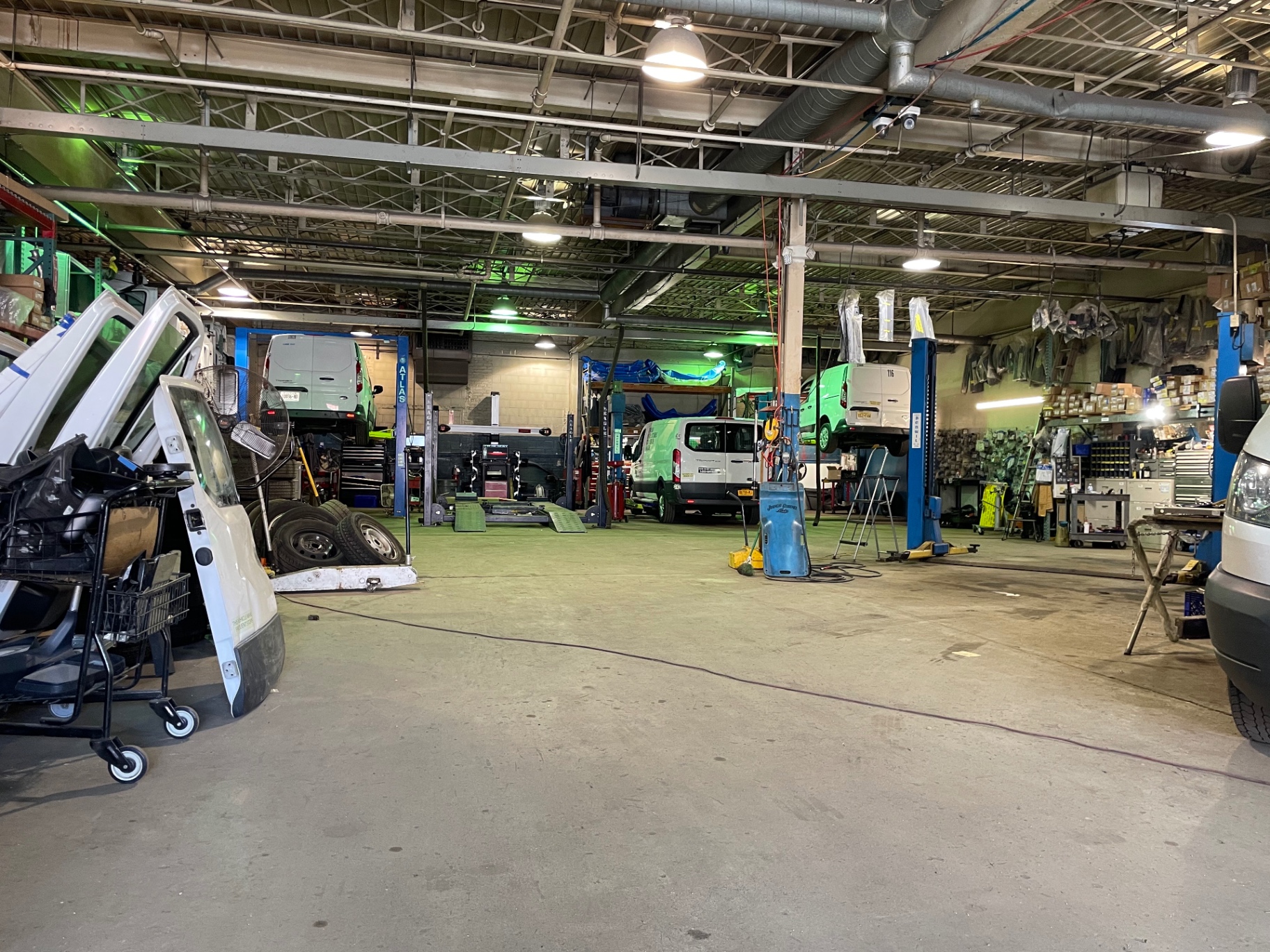 SameDay maintenance shop floor